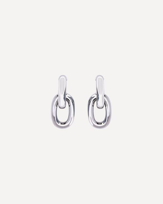 Rabanne Natural Double Xl Link Earrings