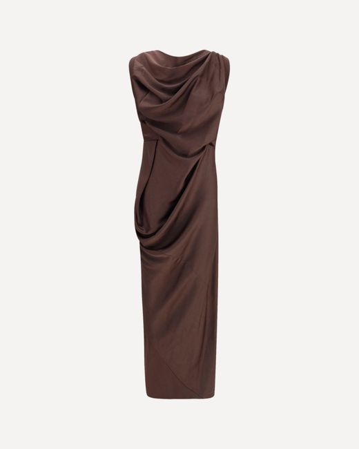 Vivienne Westwood Brown Long Fond Dress