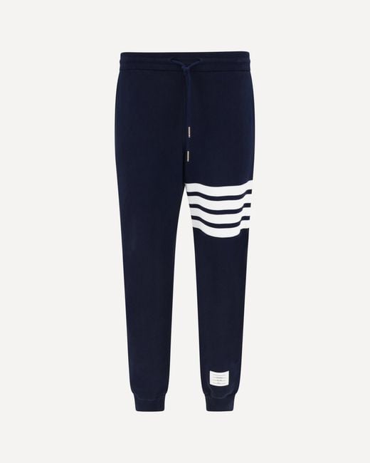 Thom Browne Blue Classic Sweatpants for men