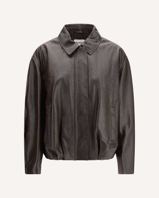 Arma Brown Melis Leather Jacket