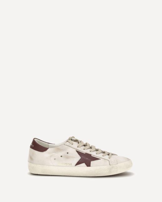 Golden Goose Deluxe Brand Natural Super Star Sneakers for men