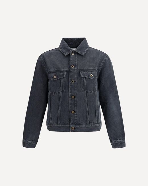 Loewe Blue Anagram Denim Jacket for men