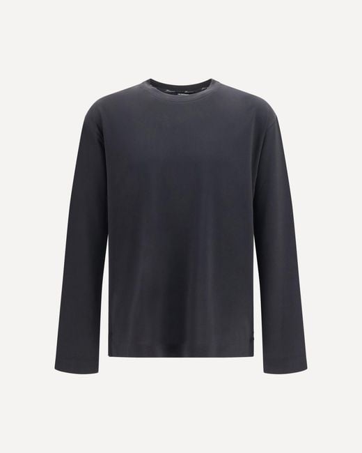 Jacquemus Blue Rond Carré Long-Sleeve T-Shirt for men