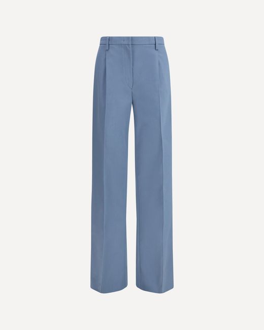 Prada Blue Cotton Chino Pants