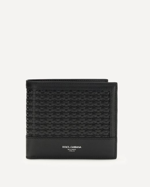 Dolce & Gabbana Black Plongé Leather Wallet for men