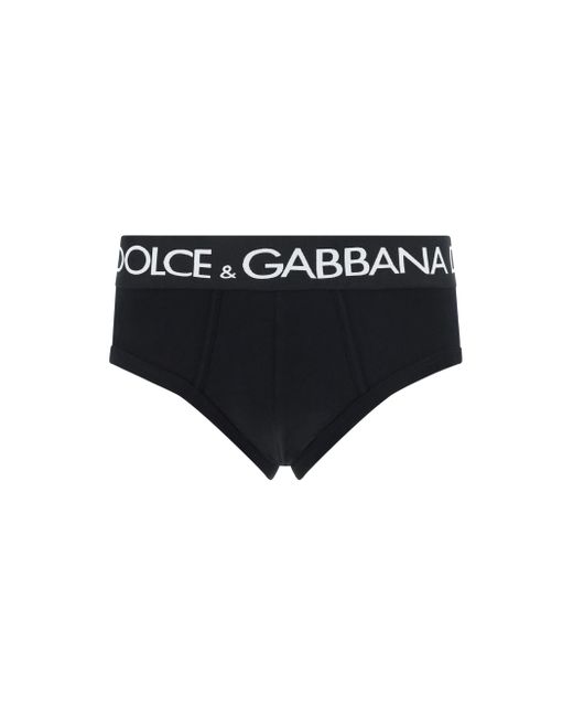 Dolce & Gabbana Black Slip Intimo X2 for men