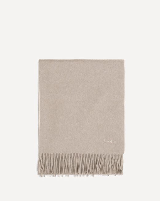 Max Mara Natural Cashmere Scarf