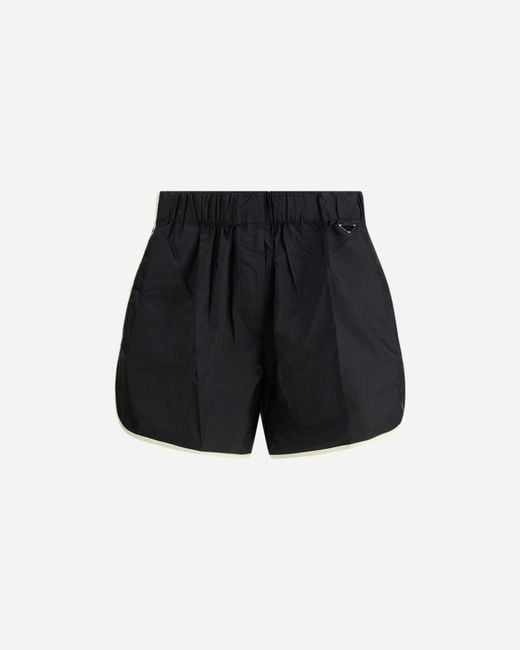 Prada Black Lightweight Re-Nylon Shorts