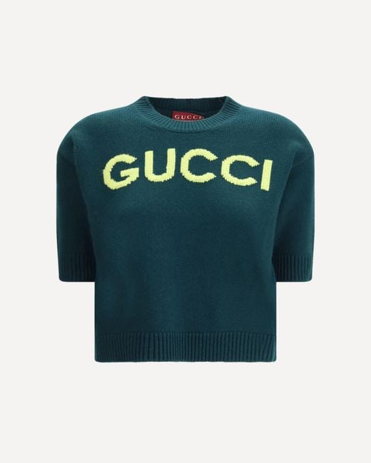 Gucci Green Soft Wool Jumper