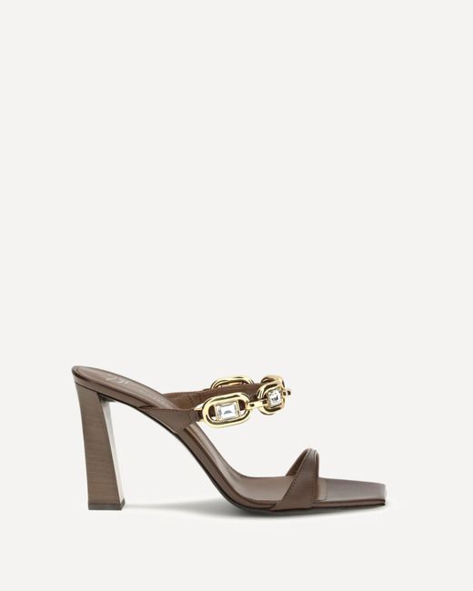 Giuseppe Zanotti Natural Muse Mules Sandals