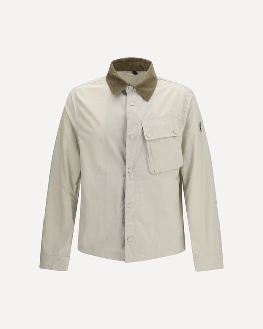 Belstaff White Ground Jacket With Velvet Collar for men
