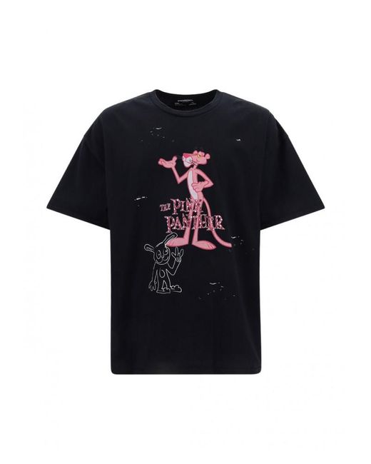 DOMREBEL Black T-shirt for men