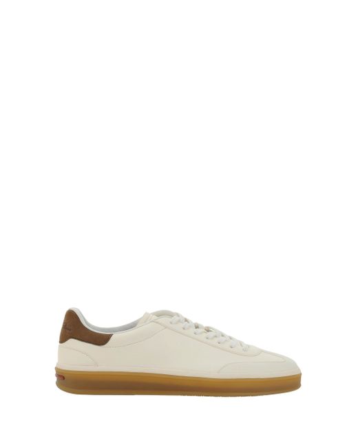 Loro Piana Tennis Walk Sneakers in White for Men | Lyst