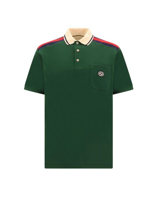 Mens gucci outlet polo sale