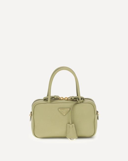 Prada Natural Leather Handbag
