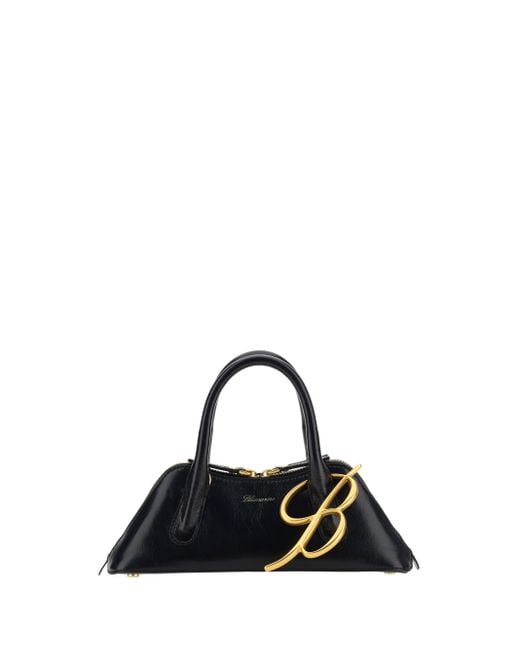 Blumarine Black Baguette Mini Handbag