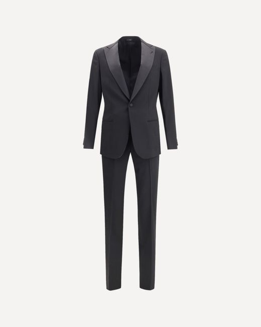 Giorgio Armani Blue Slim Fit Tuxedo for men