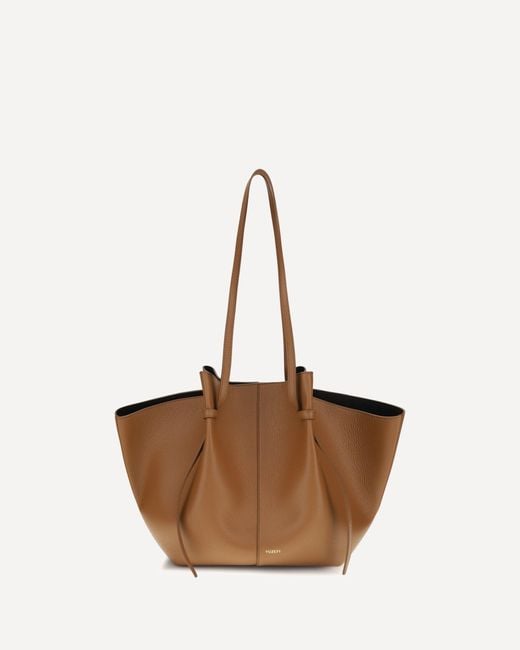 Yuzefi Brown Large Mochi Tote Bag