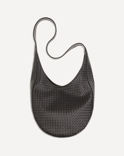 Bottega Veneta Black Ovetto Shoulder Bag