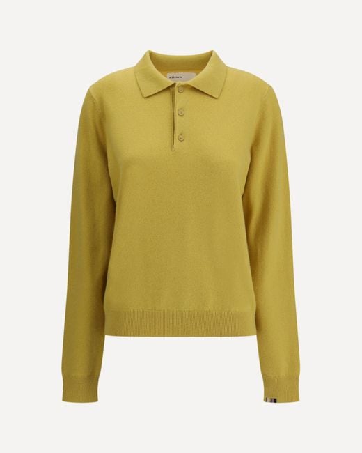 Extreme Cashmere Green Cashmere Jumper N°223 Be For