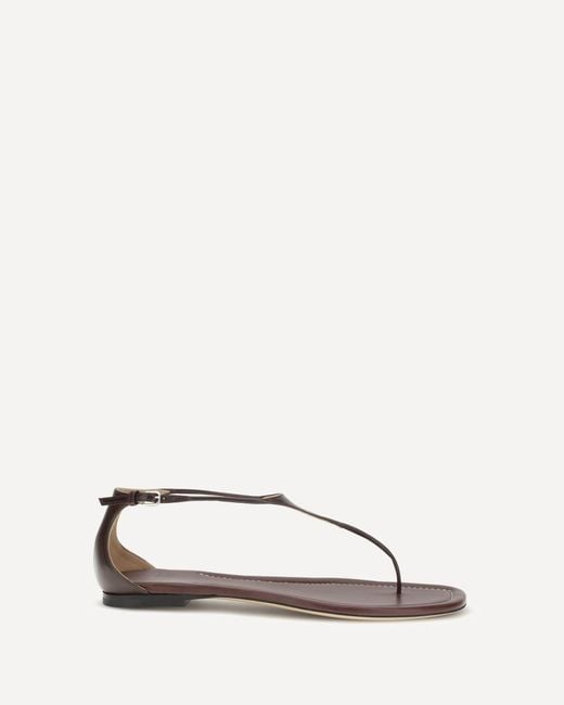 Francesco Russo Natural Thong Sandals