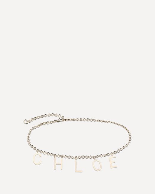 Chloé Natural Belt With Pendants