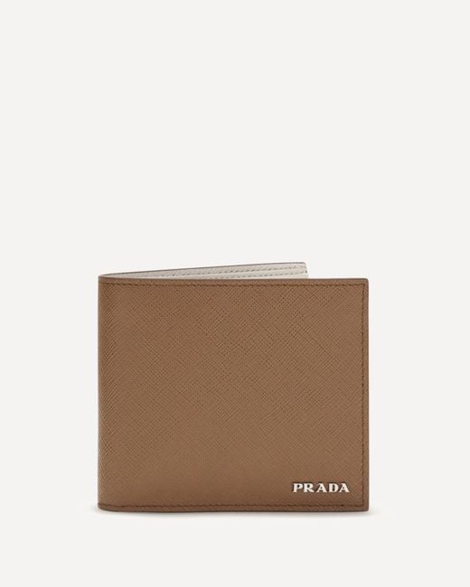 Prada Natural Leather Wallet for men