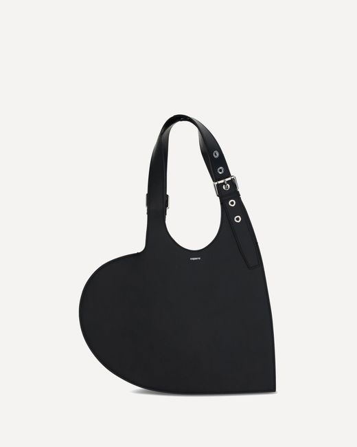 Borsa A Spalla Belt Heart di Coperni in Black