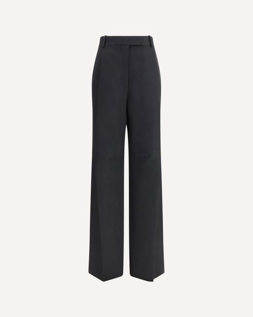 Tom Ford Blue Tailored Pants Double Pleats