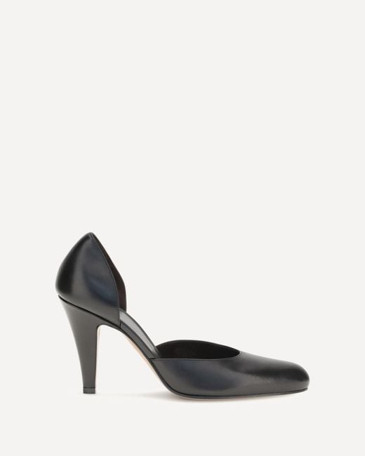 The Row Black Ornella D'Orsay Pumps