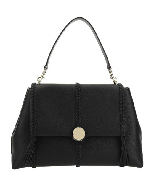Chloé Penelope Shoulder Bag in Black | Lyst