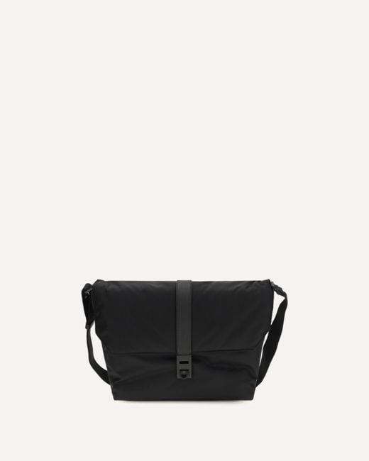 Ferragamo Black Nylon Shoulder Bag for men