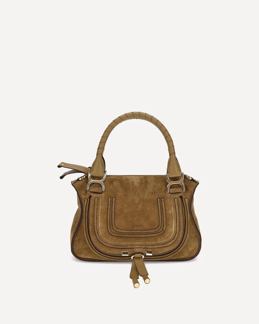 Borsa A Spalla Marcie Piccola di Chloé in Metallic