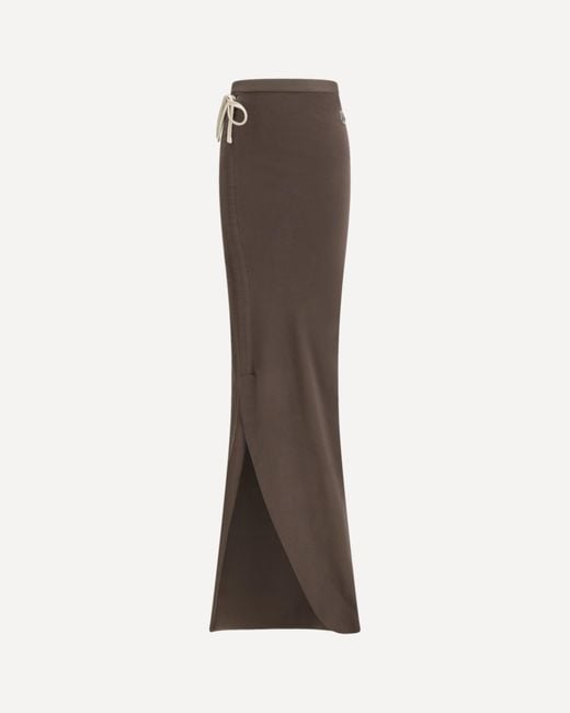 Moncler Brown Long Skirt