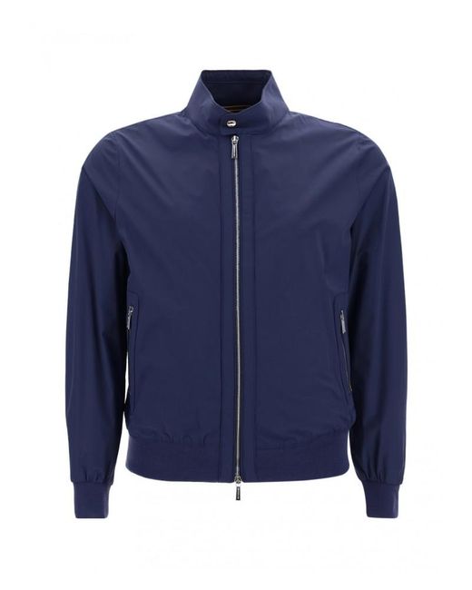 Moorer Synthetic Alberti-kn Jacket in Blue for Men | Lyst