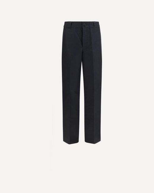 Prada Blue Technical Wide-Leg Pants for men
