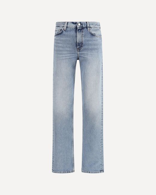 Totême Blue Cotton Denim Jeans