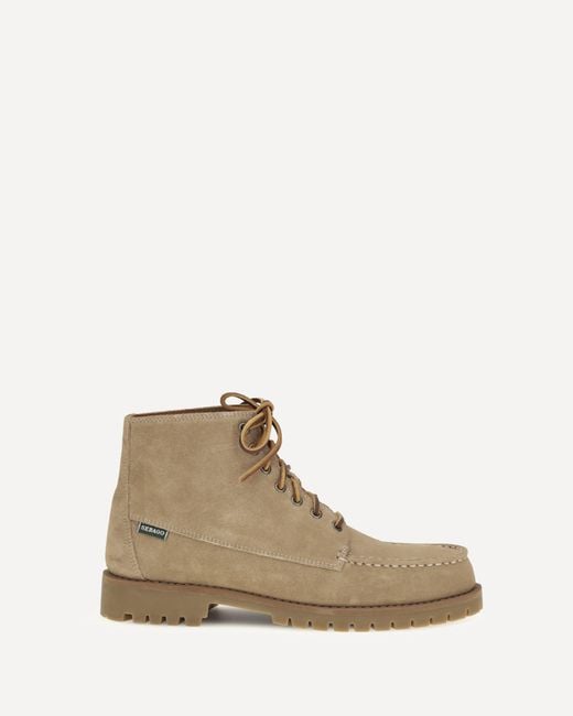 Sebago Natural Parker Leather Boots for men
