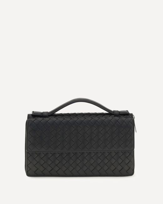 Bottega Veneta Black Intrecciato Nappa Wallet for men
