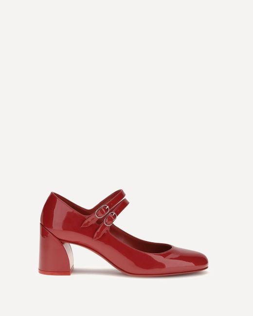 Christian Louboutin Red Miss Jane Pumps
