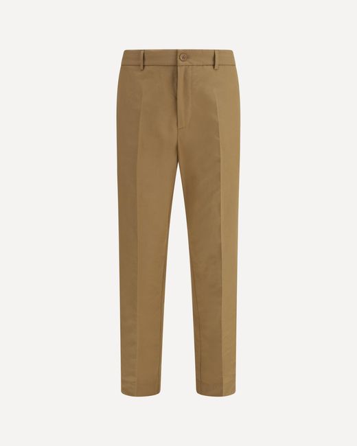 Moncler Natural Technical Cotton Blend Pants for men