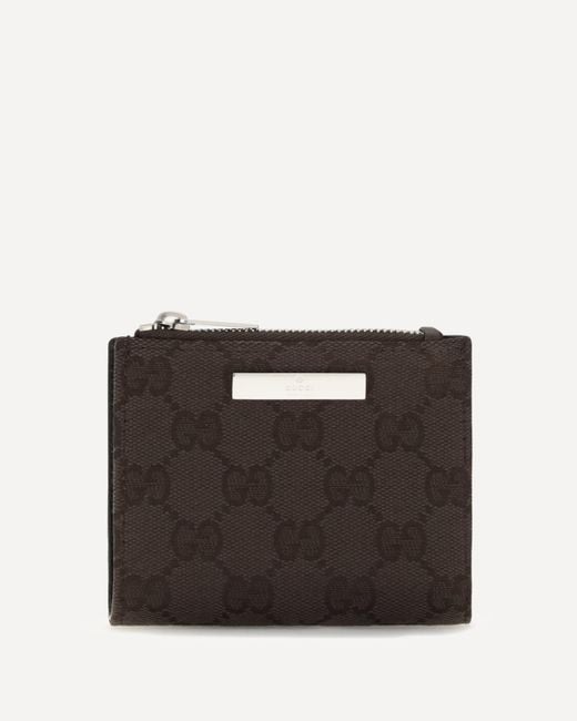 Gucci Black Small Wallet With Plaque