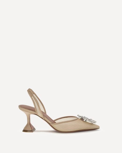 AMINA MUADDI Natural Begum Pumps