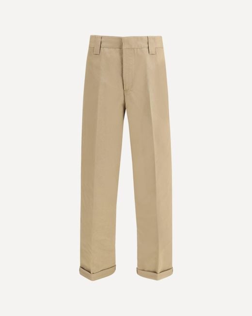 Golden Goose Deluxe Brand Natural Chino Trousers for men