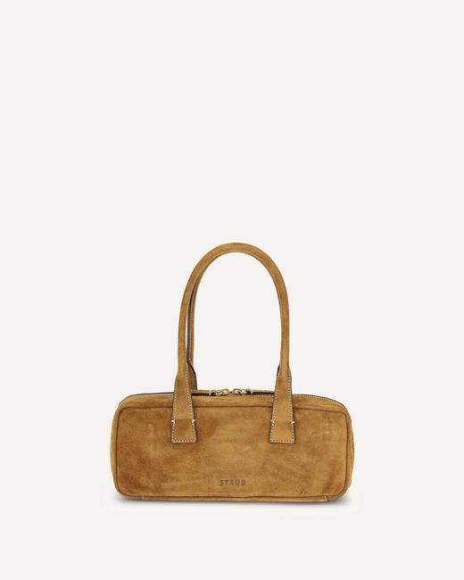 Staud Natural Dude Suede Shoulder Bag