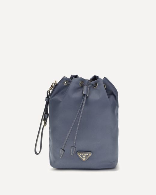 Borsa A Secchiello di Prada in Blue