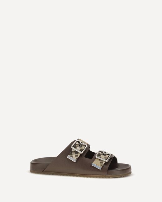 Burberry Brown Urchin Sandals for men