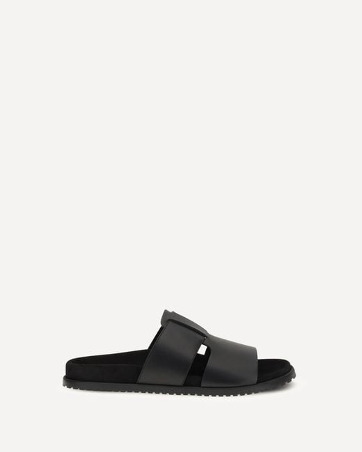 Dolce & Gabbana White Leather Sandals for men