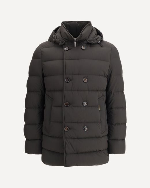 Moorer Black Florio Down Jacket for men