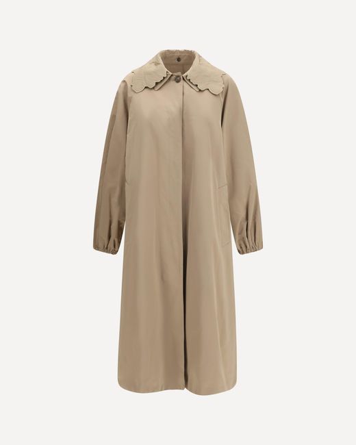 Fabiana Filippi Natural Long Ottoman Trench